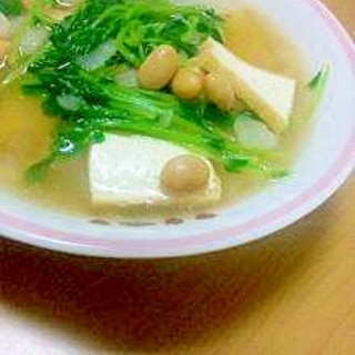 豆だらけ＊イソフラボンたっぷりスープ